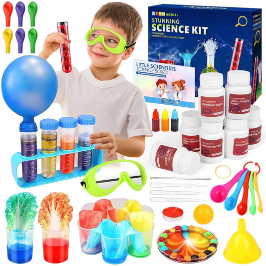 120 Science Experiments, Science Kits for Kids age 8-12 5-7, STEM Toy Birthday Gift for Boys Girls