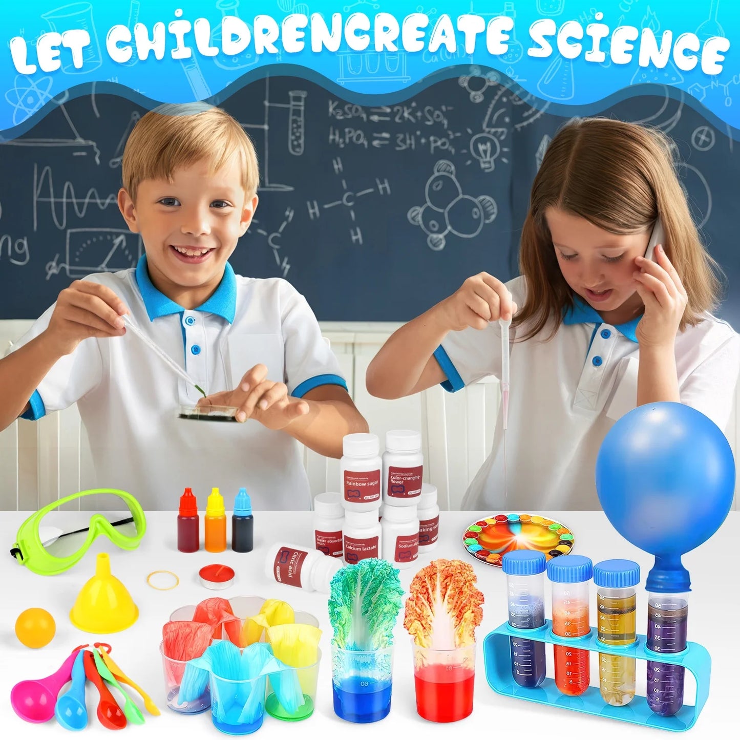 120 Science Experiments, Science Kits for Kids age 8-12 5-7, STEM Toy Birthday Gift for Boys Girls